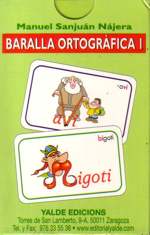 Baralla ortogràfica 1